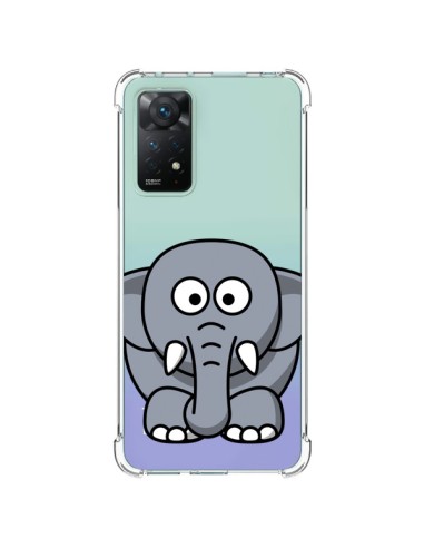 Coque Xiaomi Redmi Note 11 Pro Elephant Animal Transparente - Yohan B.