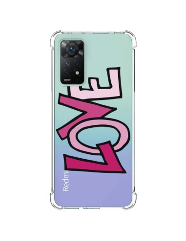 Coque Xiaomi Redmi Note 11 Pro Love Amour Transparente - Yohan B.