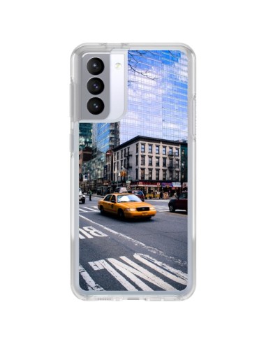 Cover Samsung Galaxy S21 FE New York Taxi - Anaëlle François