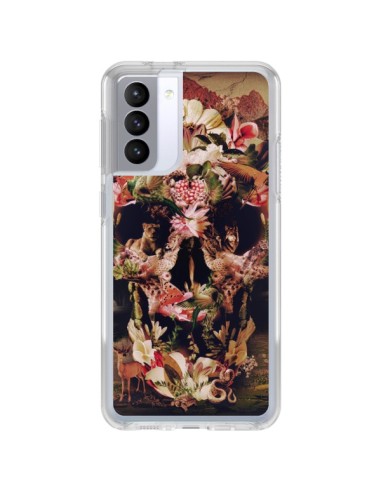 Samsung Galaxy S21 FE Case Skull Jungle - Ali Gulec