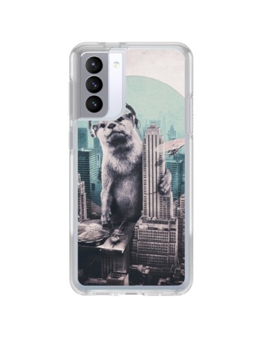 Coque Samsung Galaxy S21 FE Loutre Dj New York - Ali Gulec