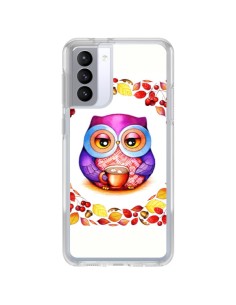 Cover Samsung Galaxy S21 FE Gufo Autunno - Annya Kai