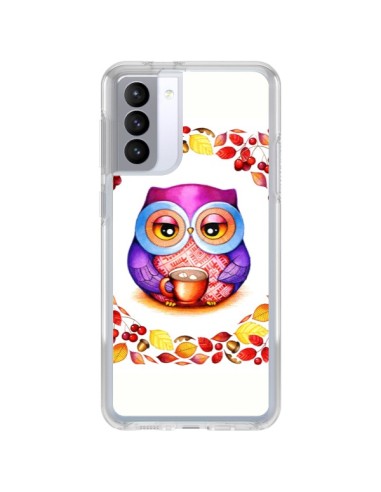 Samsung Galaxy S21 FE Case Owl Autumn - Annya Kai