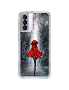 Coque Samsung Galaxy S21 FE Le Petit Chaperon Rouge Bois - Annya Kai