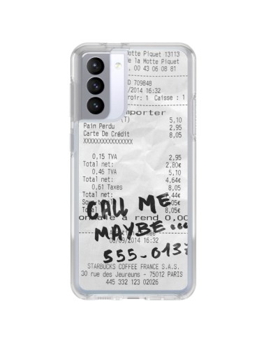 Coque Samsung Galaxy S21 FE Call me maybe - Benoit Bargeton