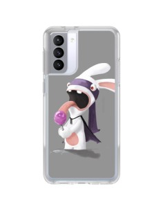 Coque Samsung Galaxy S21 FE Lapin Crétin Sucette - Bertrand Carriere