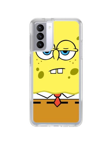Coque Samsung Galaxy S21 FE Bob l'Eponge Sponge Bob - Bertrand Carriere