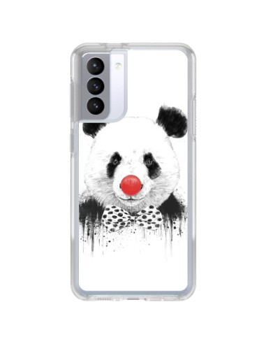 Coque Samsung Galaxy S21 FE Clown Panda - Balazs Solti