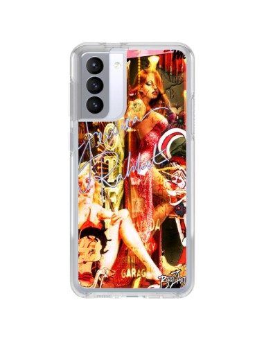 Coque Samsung Galaxy S21 FE Jessica Rabbit Betty Boop - Brozart