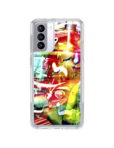 Coque Samsung Galaxy S21 FE London Bus - Brozart