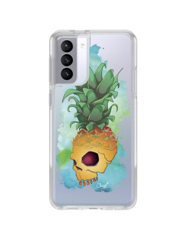 Coque Samsung Galaxy S21 FE Crananas Crane Ananas Transparente - Chapo