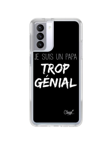 Samsung Galaxy S21 FE Case I’m a Genius Dad Black - Chapo