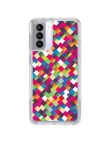 Samsung Galaxy S21 FE Case Sweet Pattern Mosaic Aztec - Danny Ivan