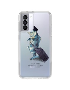 Samsung Galaxy S21 FE Case The Pilot Fish Clear - Eric Fan