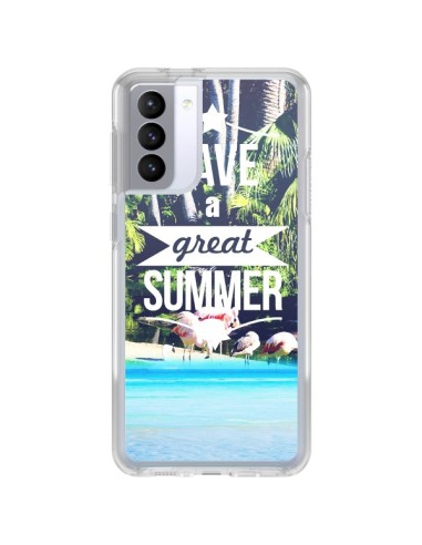 Coque Samsung Galaxy S21 FE Have a Great Summer Eté - Eleaxart