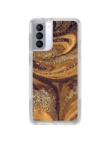 Coque Samsung Galaxy S21 FE Molten Core Galaxy - Eleaxart