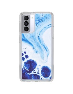 Samsung Galaxy S21 FE Case Sapphire Galaxy - Eleaxart
