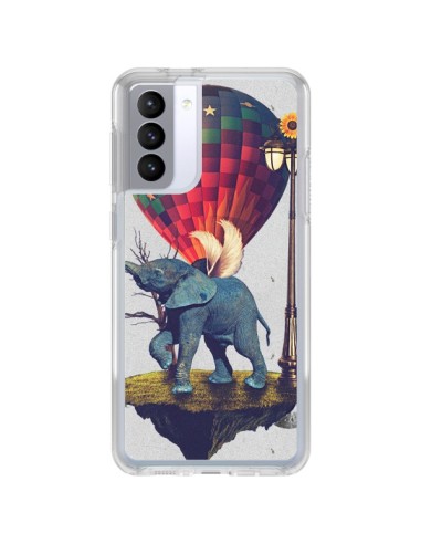 Cover Samsung Galaxy S21 FE Elefante - Eleaxart