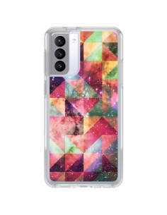 Cover Samsung Galaxy S21 FE Azteco Galaxy - Eleaxart