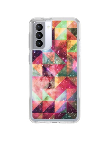 Samsung Galaxy S21 FE Case Aztec Galaxy - Eleaxart