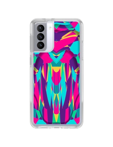 Coque Samsung Galaxy S21 FE Abstract Azteque - Eleaxart