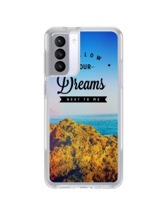 Samsung Galaxy S21 FE Case Follow your Dreams - Eleaxart