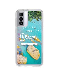 Cover Samsung Galaxy S21 FE Segui i tuoi sogni Islanda - Eleaxart