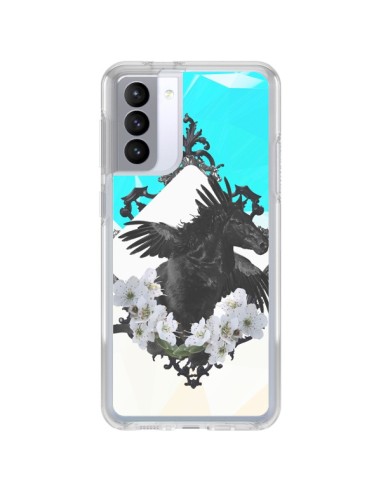 Coque Samsung Galaxy S21 FE Licorne Unicorn - Eleaxart