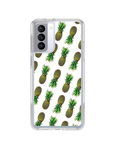 Samsung Galaxy S21 FE Case Pineapple Fruit - Eleaxart