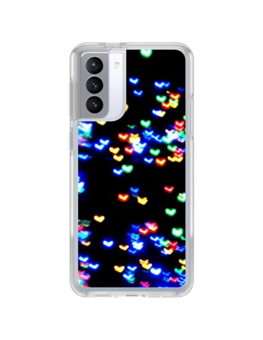 Samsung Galaxy S21 FE Case Heart MultiColor - Léa Clément