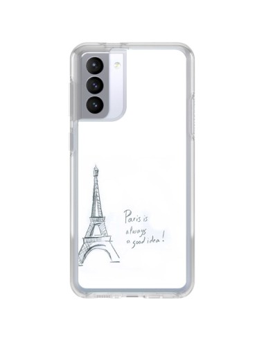 Cover Samsung Galaxy S21 FE Paris is always a good idea - Léa Clément
