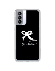 Coque Samsung Galaxy S21 FE Be Chic Noeud Papillon Blanc -  Léa Clément