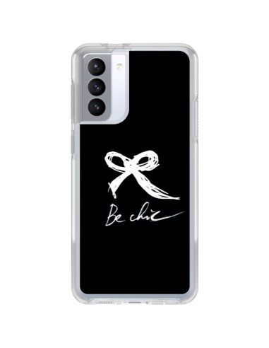 Samsung Galaxy S21 FE Case Be Chic White Bow Tie - Léa Clément