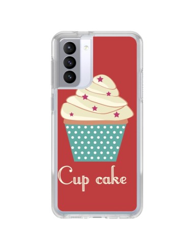 Cover Samsung Galaxy S21 FE Cupcake Crema - Léa Clément