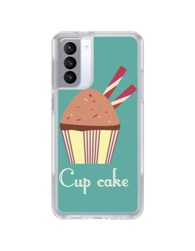 Samsung Galaxy S21 FE Case Cupcake Chocolate - Léa Clément