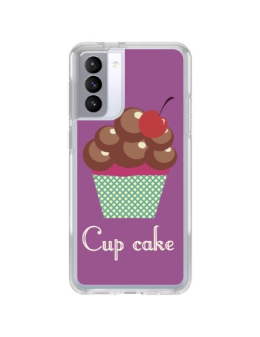 Samsung Galaxy S21 FE Case Cupcake Cherry Chocolate - Léa Clément