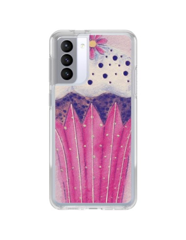 Coque Samsung Galaxy S21 FE Cupcake Rose - Irene Sneddon