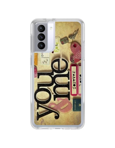 Coque Samsung Galaxy S21 FE Me And You Love Amour Toi et Moi - Irene Sneddon