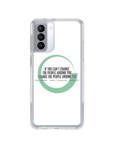 Samsung Galaxy S21 FE Case Peter Shankman, Changing People - Shop Gasoline
