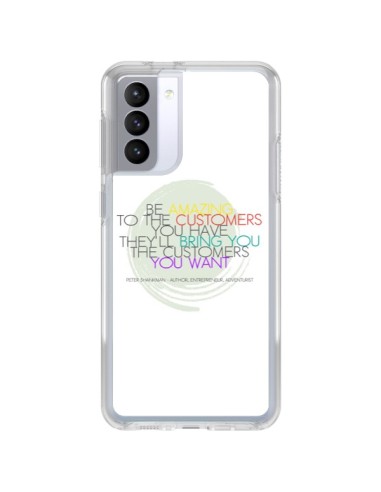 Cover Samsung Galaxy S21 FE Peter Shankman, Customers - Shop Gasoline