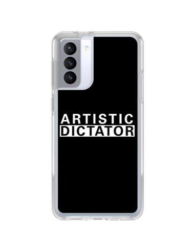 Cover Samsung Galaxy S21 FE Artistic Dictator Bianco - Shop Gasoline