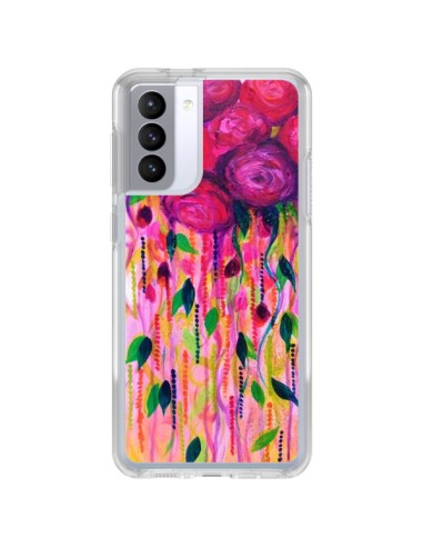 Cover Samsung Galaxy S21 FE Rose Rosse - Ebi Emporium