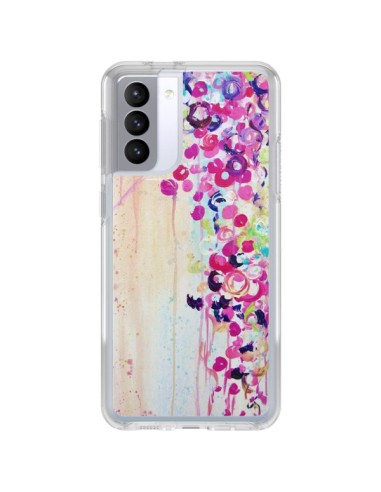 Samsung Galaxy S21 FE Case Flowers Dance of Sakura - Ebi Emporium