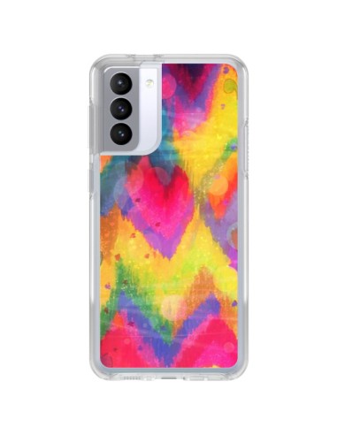 Coque Samsung Galaxy S21 FE Coeur Tribal - Ebi Emporium