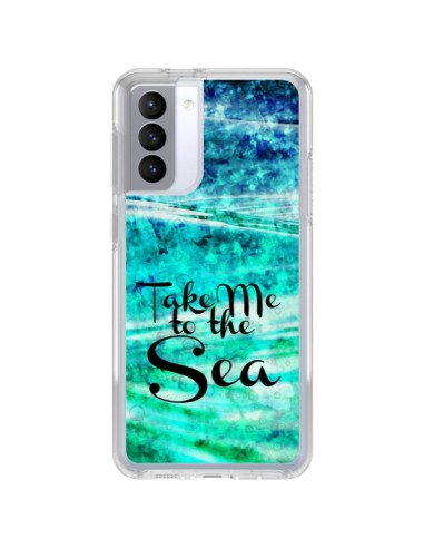 Coque Samsung Galaxy S21 FE Take Me To The Sea - Ebi Emporium