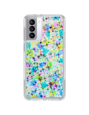 Samsung Galaxy S21 FE Case Stars Blue - Ebi Emporium