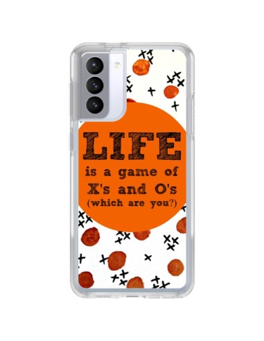 Cover Samsung Galaxy S21 FE Life is a Game XoXo - Ebi Emporium