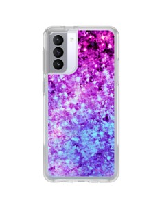 Cover Samsung Galaxy S21 FE Galaxy Paillettes Brillantini - Ebi Emporium