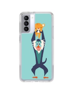 Coque Samsung Galaxy S21 FE Futur Roi Lion King Rafiki - Jay Fleck