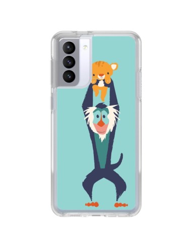 Coque Samsung Galaxy S21 FE Futur Roi Lion King Rafiki - Jay Fleck